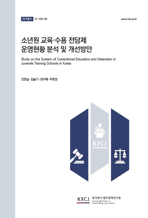 소년원 교육,수용 전담제 운영현황 분석 및 개선방안