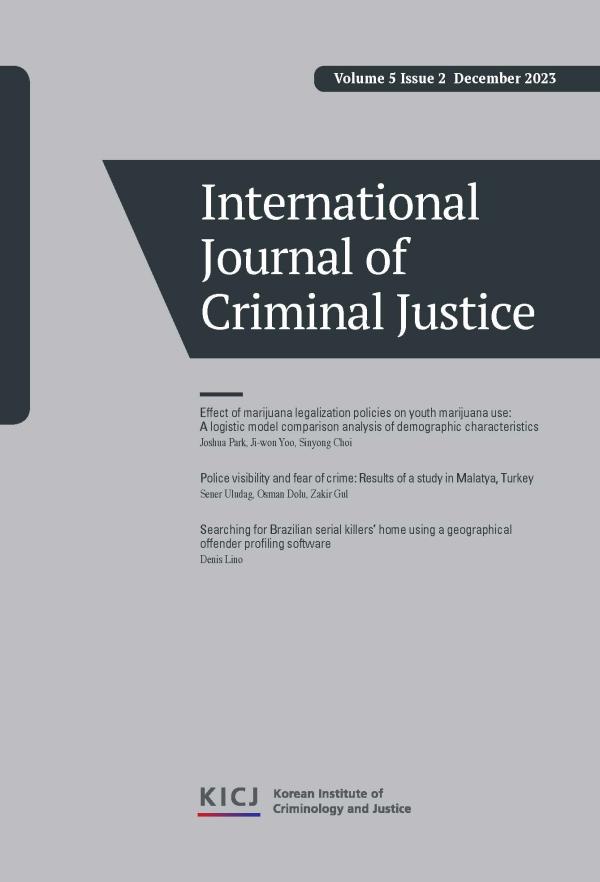 International Journal of Criminal Justice (Volume5 Issue2) 사진