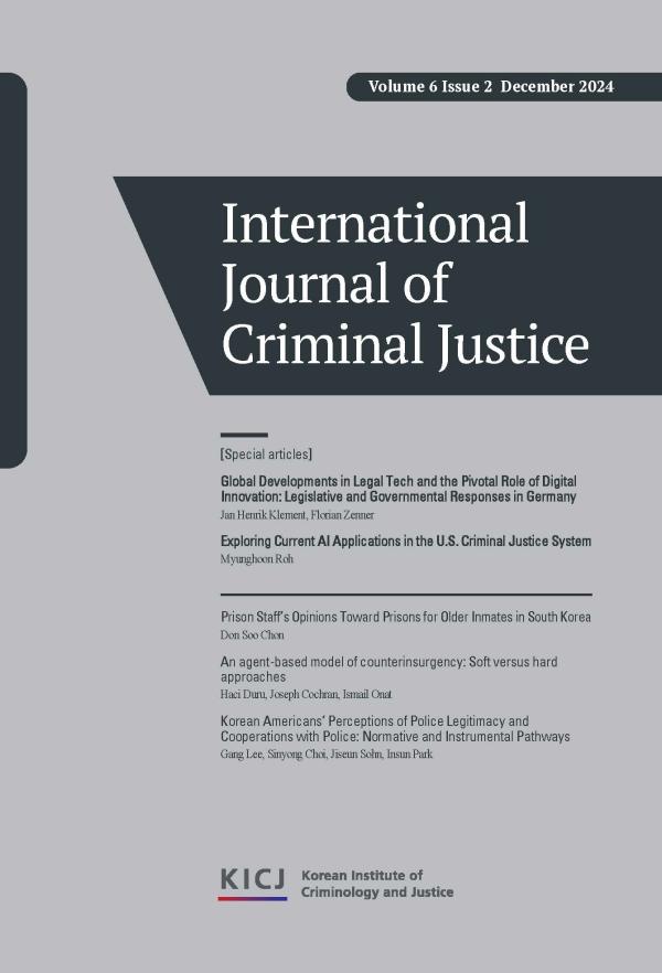 International Journal of Criminal Justice Volume6 Issue2