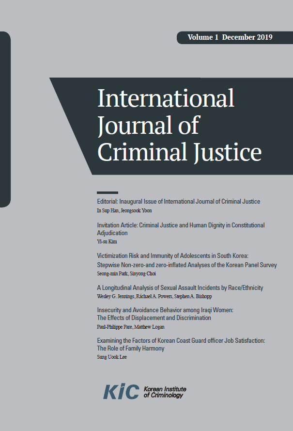 International Journal of Criminal Justice (Volume 1)