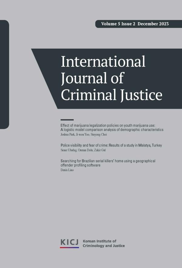 Effect of marijuana legalization policies on youth marijuana use: A logistic model comparison analysis of demographic characteristics 사진