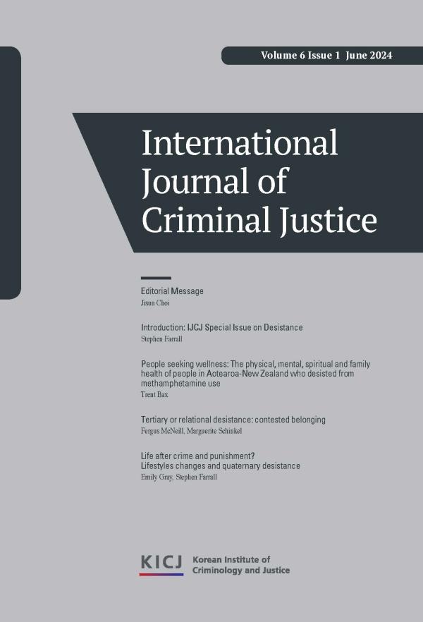 Life after crime and punishment? Lifestyles changes and quaternary desistance 사진