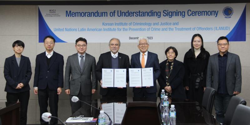 KICJ Signs MOU with ILANUD